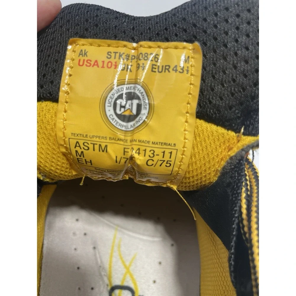 Caterpillar Ergo Steel Toe work shoe 10 1/2